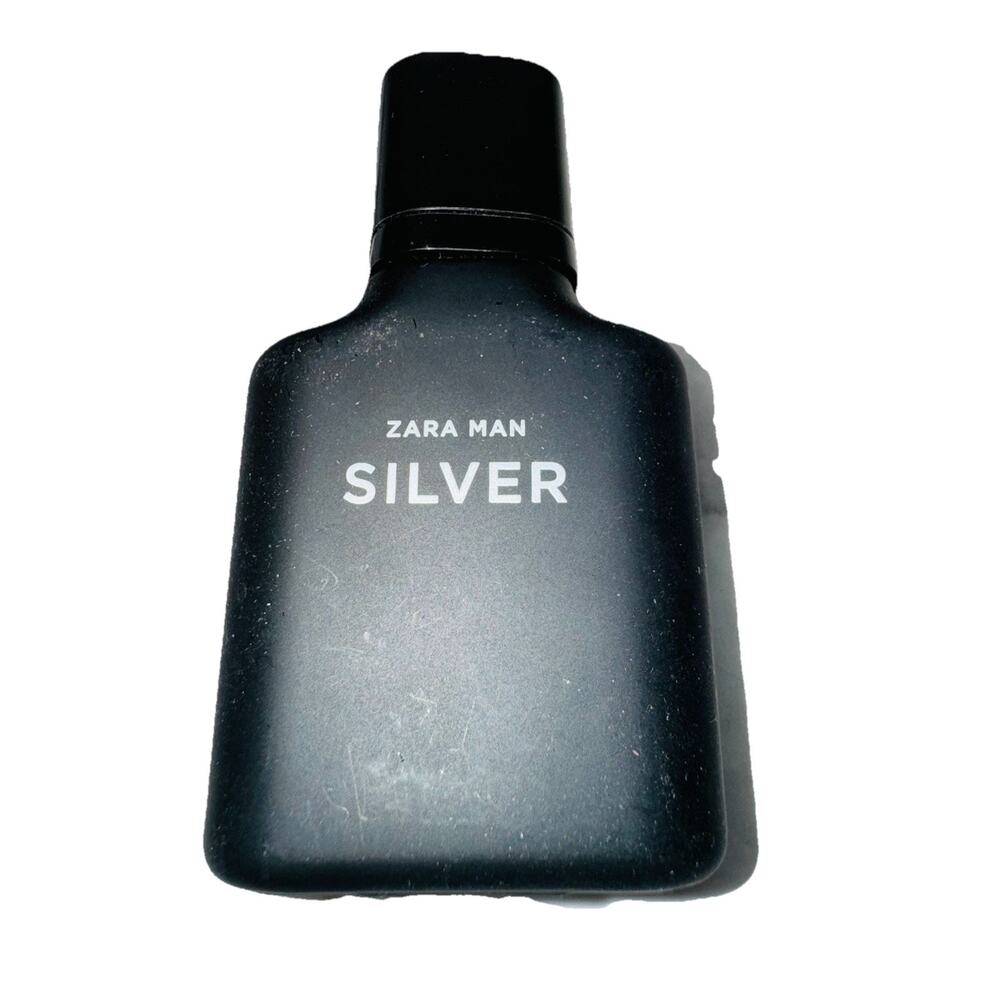 Zara Man Silver Cologne Fragrance Travel Spray‎ 1 Oz 30 Ml EDT Eau De Toilette